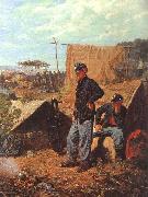 Winslow Homer Home Sweet Home oil painting artist